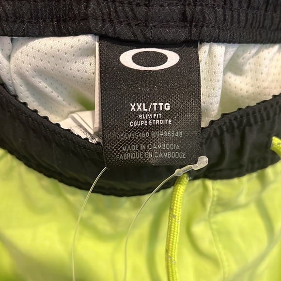 NWT Oakley Mark II Volley 16 Swim Shorts, Lime Green, Size XXL - Picture 5 of 9